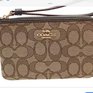 Coach Signature C wristlet